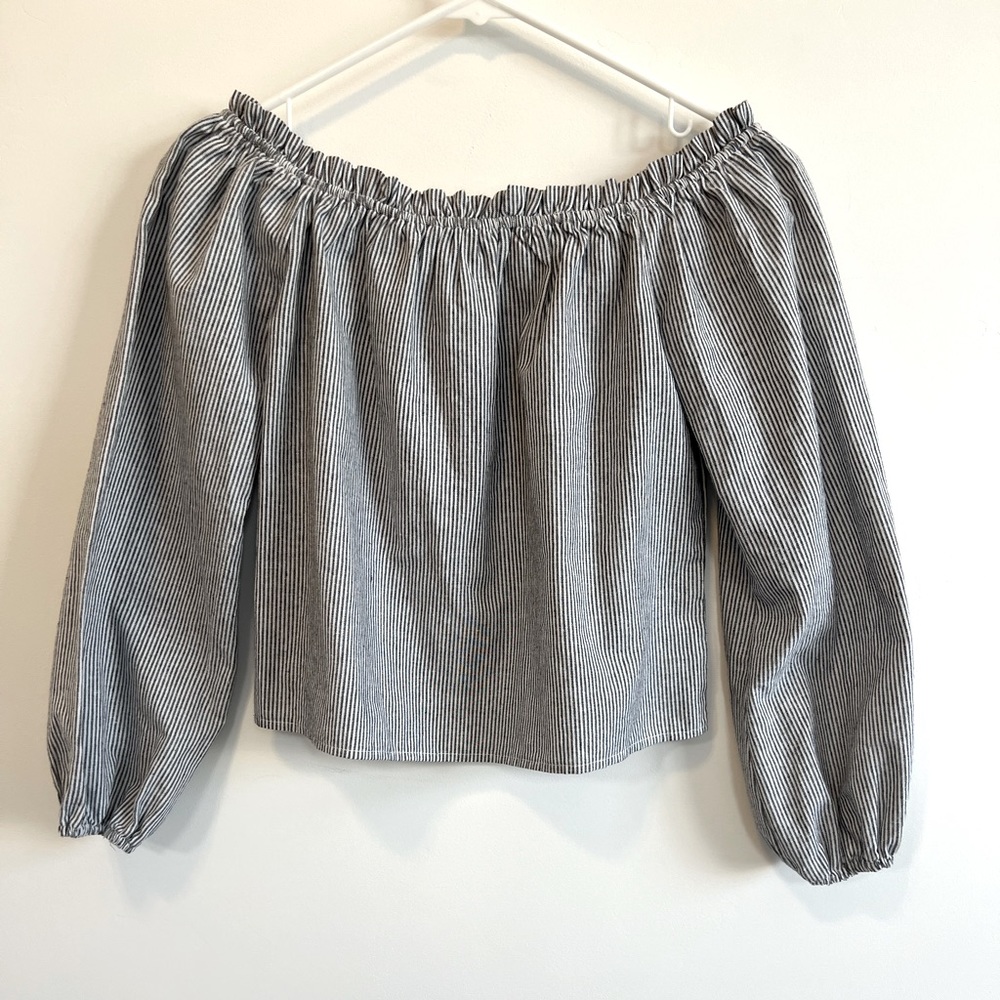 Brandy Melville Striped Blouse Size S